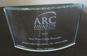 ARC Awards for Wine Cellars SPecialists