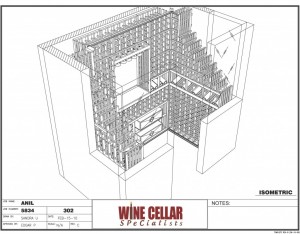 3D Design Custom Wine Racks Chicago Illinois