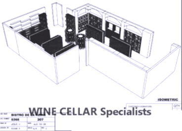 Commercial Wine Racks and Kit Wine Racks - The Completed Design