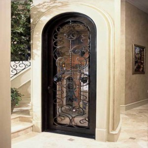 Hand Forged Wrought Iron Wine Cellar Doors Dallas Texas