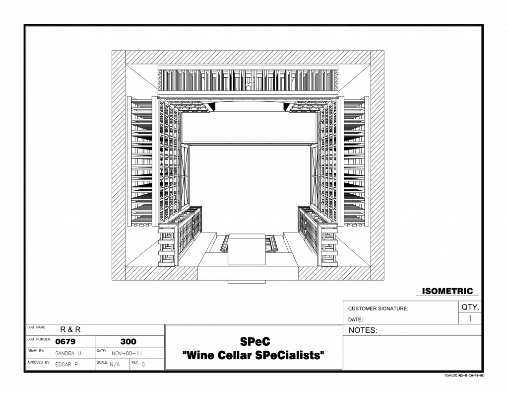 3D Design Custom Wine Cellars Atlanta Georgia