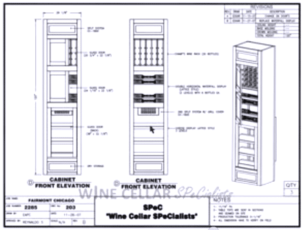 Commercial Wine Storage - Elevation D