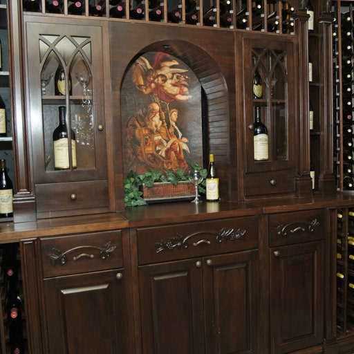 Wine Cabinets - Reynolds Wine Cellar Design