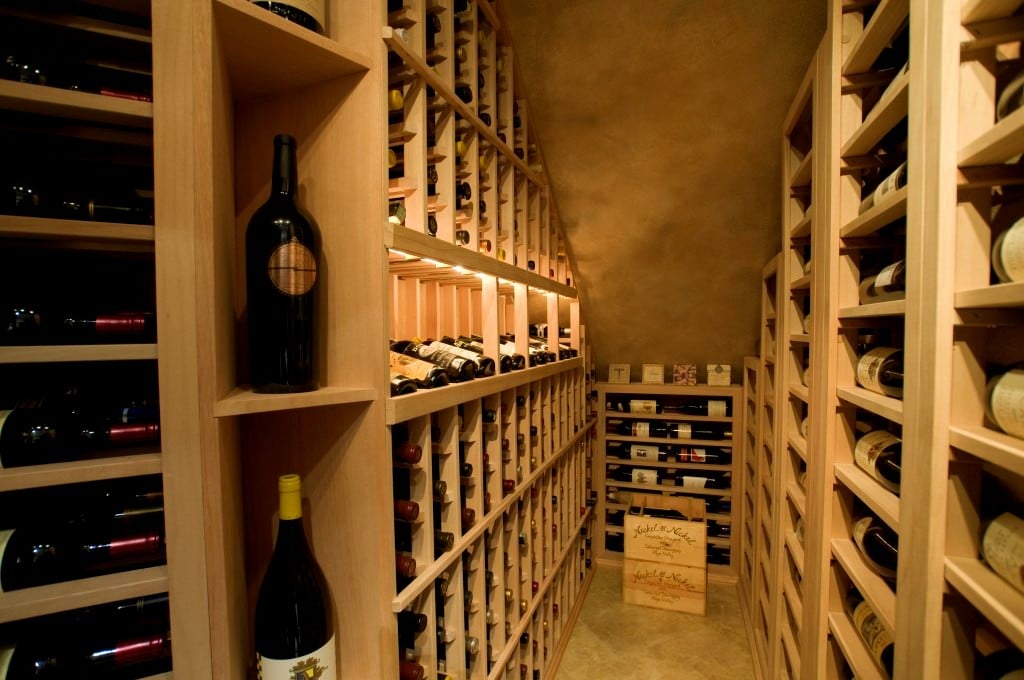 A Fascinating Residential Wine Cellar Chicago Illinois Project Under the Stairs