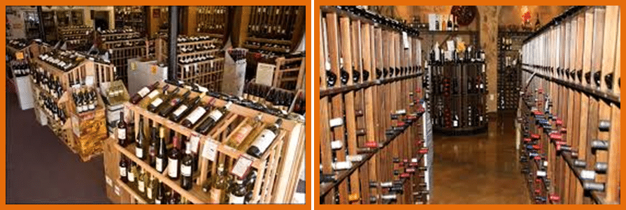 Commercial Wooden Wine Racks Chicago