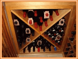 X Bins Wine Rack Furniture