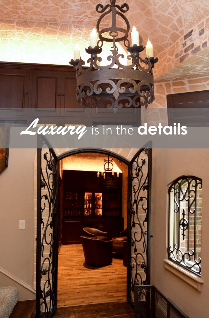 Luxury is in the details--and selling your home at a luxury price means targeting someone who will notice those details! Check out more information on doors for your wine room.